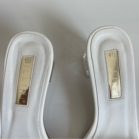 Billini White Mini Heels - Picture 4 of 8